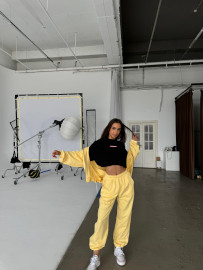 Demi-set zip “sunset”