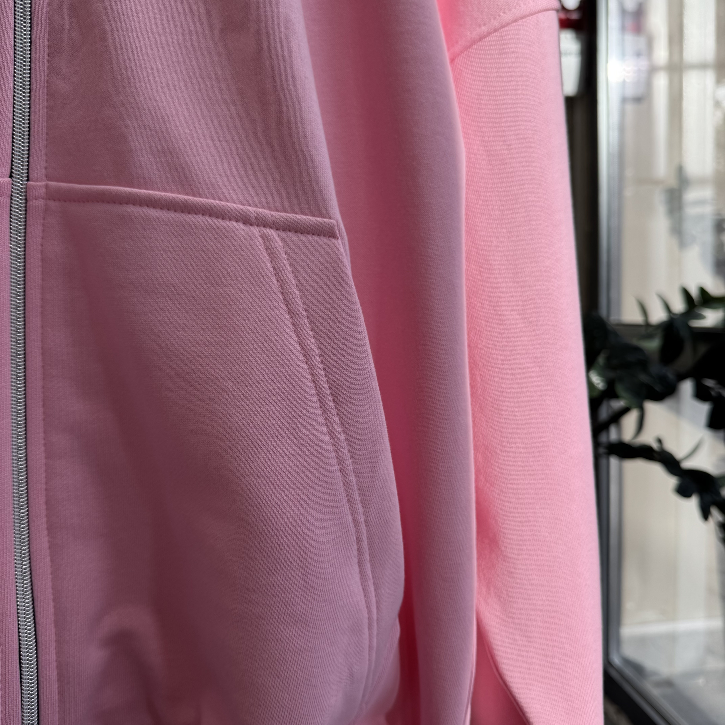Demi-zip hoodie “zefir”
