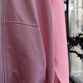 Demi-zip hoodie “zefir”
